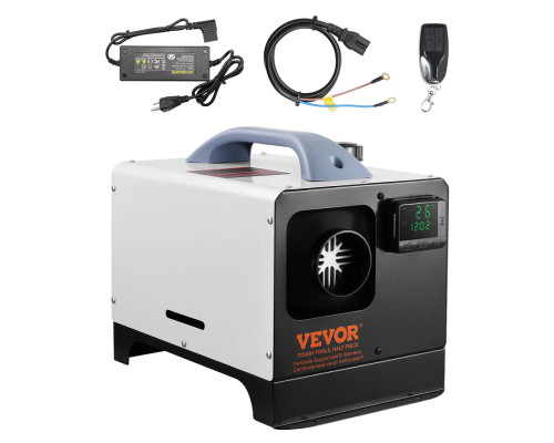 Дизельный переносной отопитель VEVOR 12V/24/220V 8kW